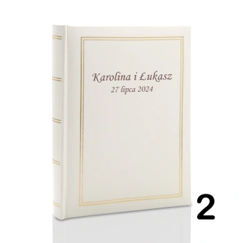 Album ślubny wsuwany na 100 zdjęć 10x15 personalizowany 12 wzorów